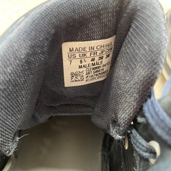 Men's Basketball Shoes - Adizero Crazy Light - Navy - Picture 8 of 8